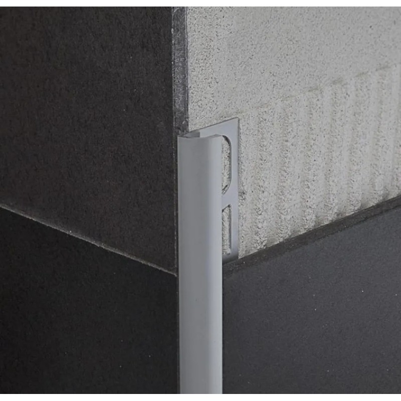 ProfilPas Profilé quart de rond 11mm gris mat