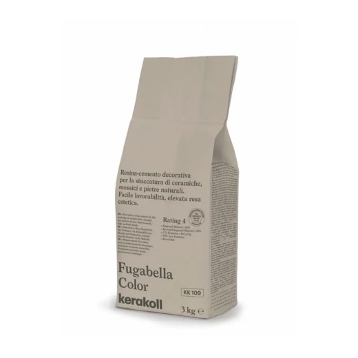 Joint carrelage beige, marron, Fugabella color KK109, 3kg, Kerakoll