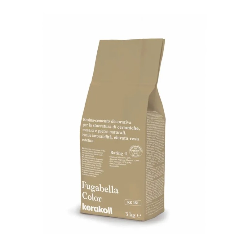 Joint carrelage marron, Fugabella color KK151, 3kg, Kerakoll