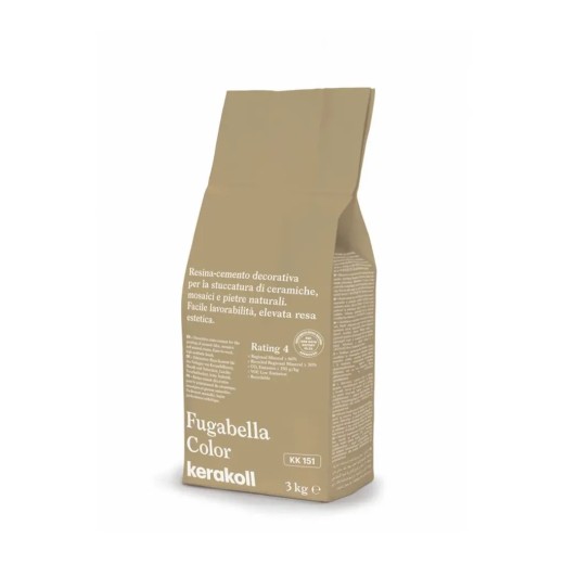 Joint carrelage marron, Fugabella color KK151, 3kg, Kerakoll