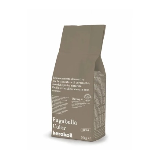 Joint carrelage marron, Fugabella color KK92, 3kg, Kerakoll