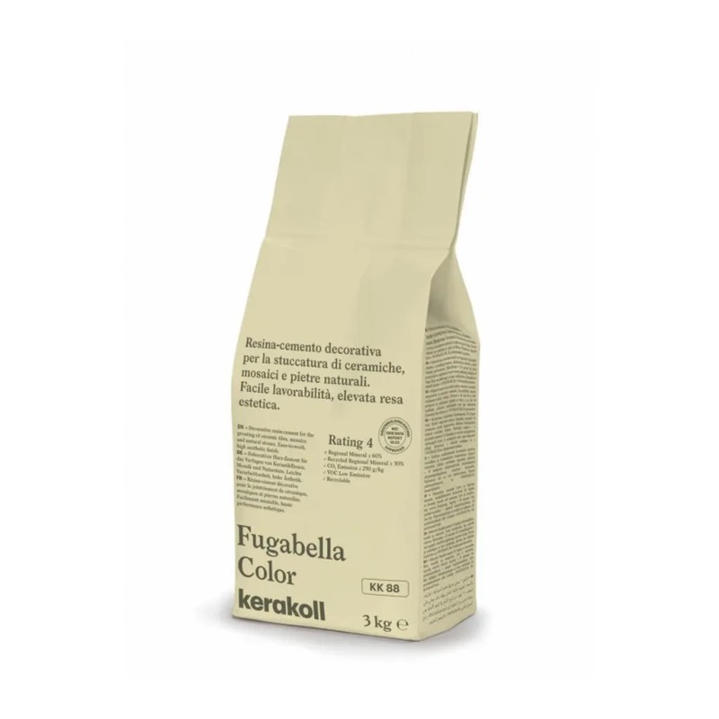 Joint carrelage beige, Fugabella color KK88, 3kg, Kerakoll