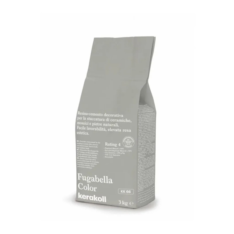 Joint carrelage gris, Fugabella color KK66, 3kg, Kerakoll