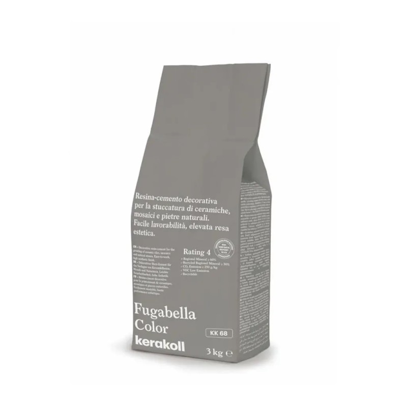 Joint carrelage gris, Fugabella color KK68, 3kg, Kerakoll