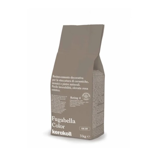 Joint carrelage, beige, marron, Fugabella color KK81, 3kg, Kerakoll