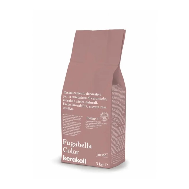 Joint carrelage, rose, Fugabella color KK130, 3kg, Kerakoll