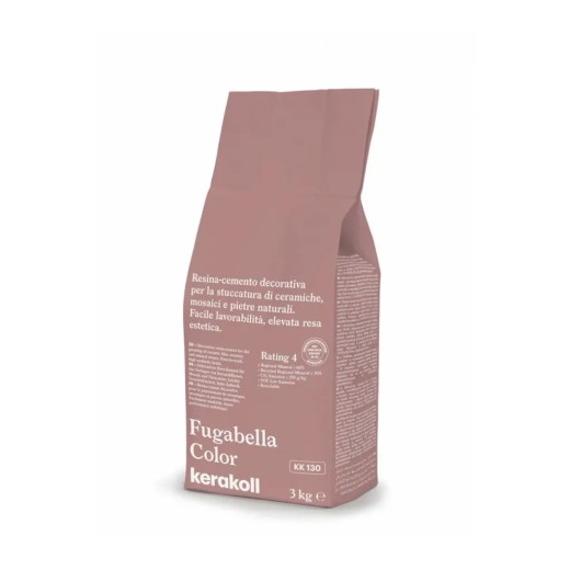 Joint carrelage, rose, Fugabella color KK130, 3kg, Kerakoll