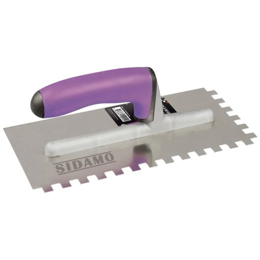 Sidamo Platoir à colle en U denture 12x12 mm