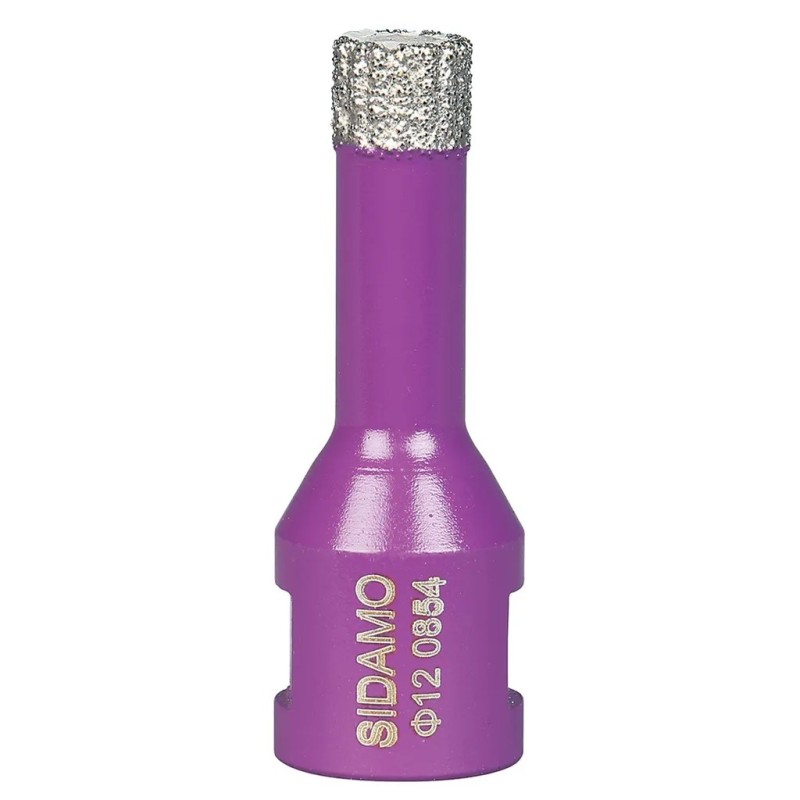 Sidamo Trépan diamant à sec - M14 - Ø 12 mm