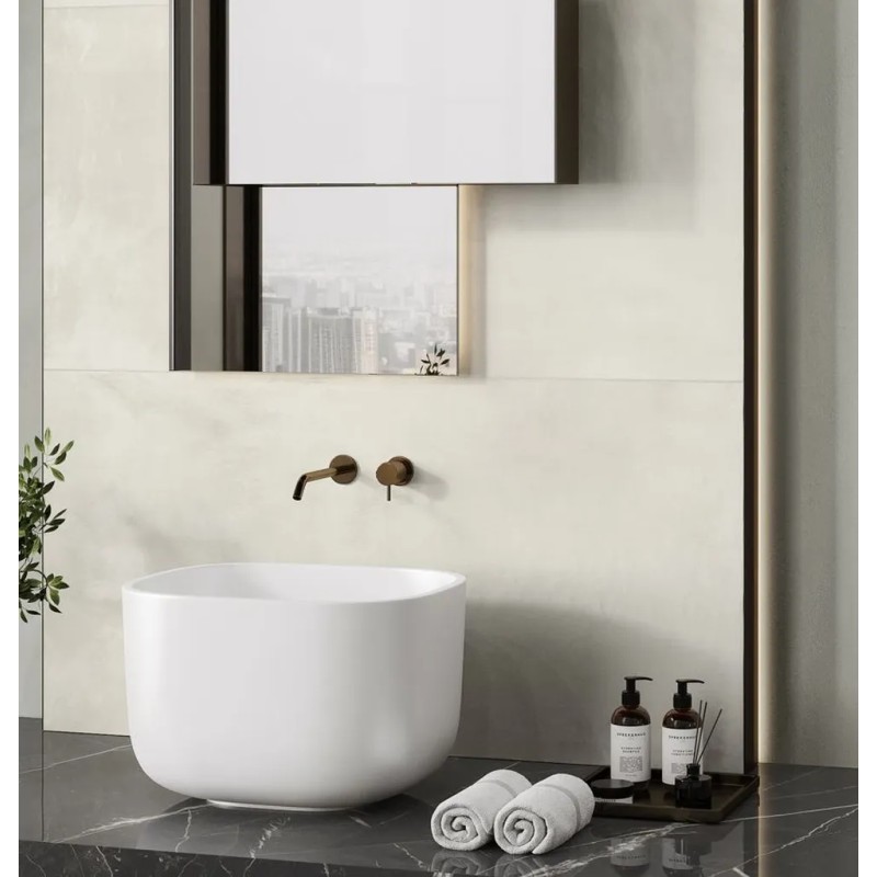 Vulcanica Platino 60x120  Carrelage Intérieur Métal Rectifié