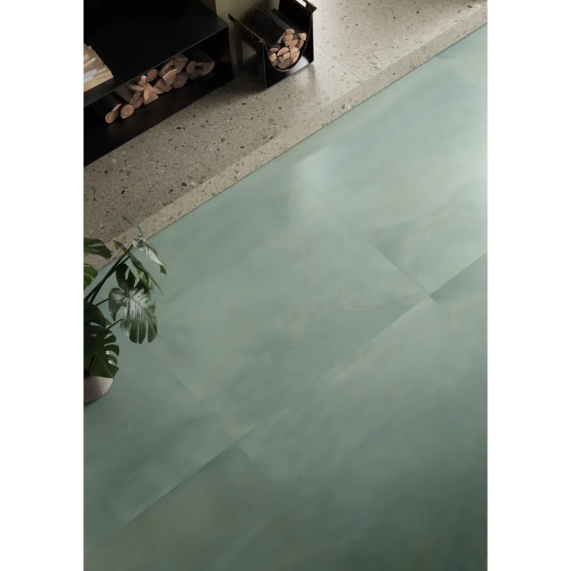 Vulcanica Verdirame 120x120  Carrelage Intérieur Métal Rectifié