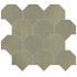Mosaïque Vulcanica Ottone Scaglie  43,9x49,3 Carrelage Intérieur Métal Non Rectifié 
