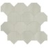 Mosaïque Vulcanica Argento Scaglie  43,9x49,3 Carrelage Intérieur Métal Non Rectifié 
