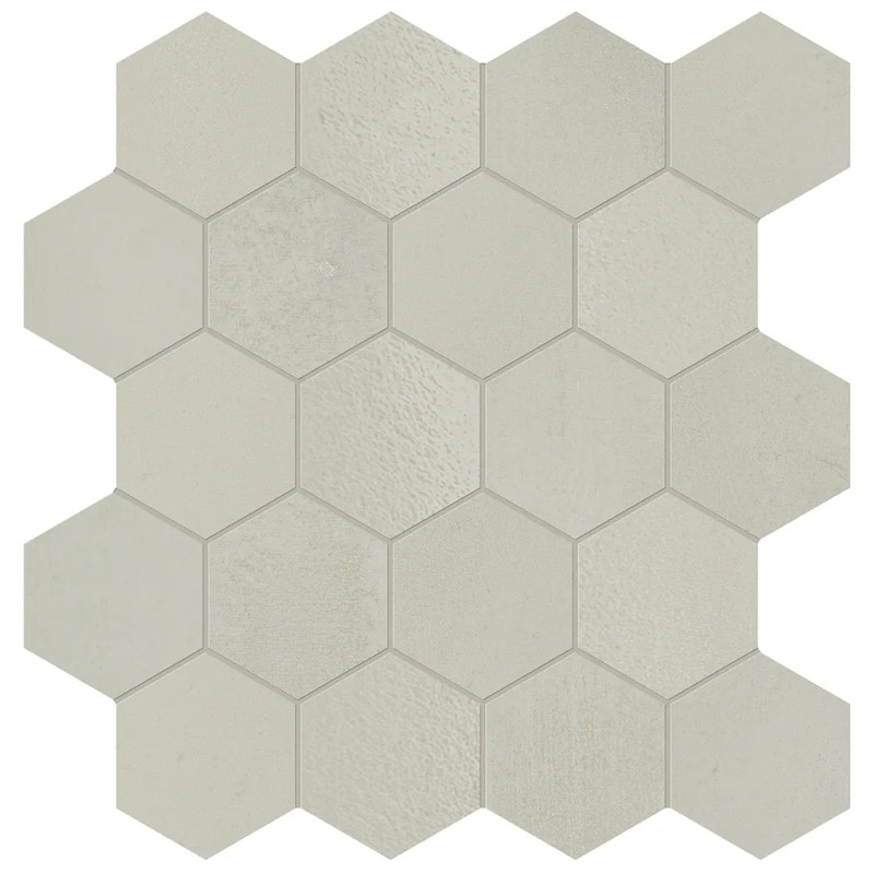 Mosaïque Vulcanica Argento Esa  31x30,3 Carrelage Intérieur Métal Non Rectifié 