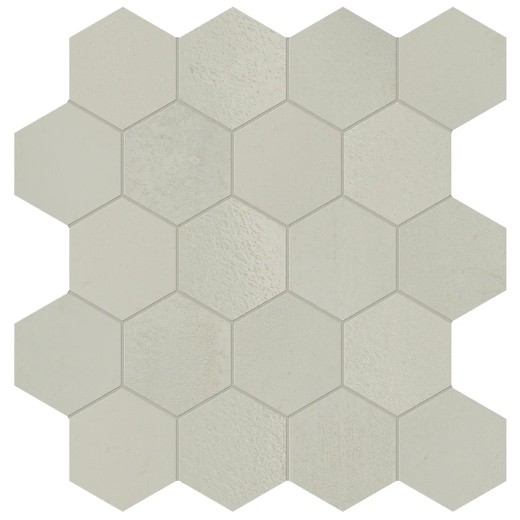 Mosaïque Vulcanica Argento Esa  31x30,3 Carrelage Intérieur Métal Non Rectifié 