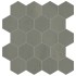 Mosaïque Vulcanica Grafite Esa  31x30,3 Carrelage Intérieur Métal Non Rectifié 