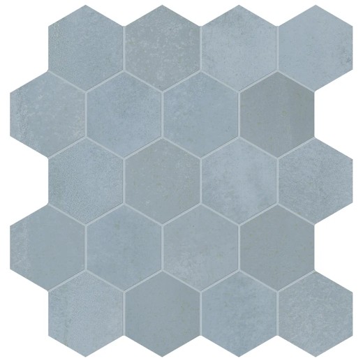 Mosaïque Vulcanica Azul Esa  31x30,3 Carrelage Intérieur Métal Non Rectifié 