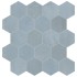 Mosaïque Vulcanica Azul Esa  31x30,3 Carrelage Intérieur Métal Non Rectifié 