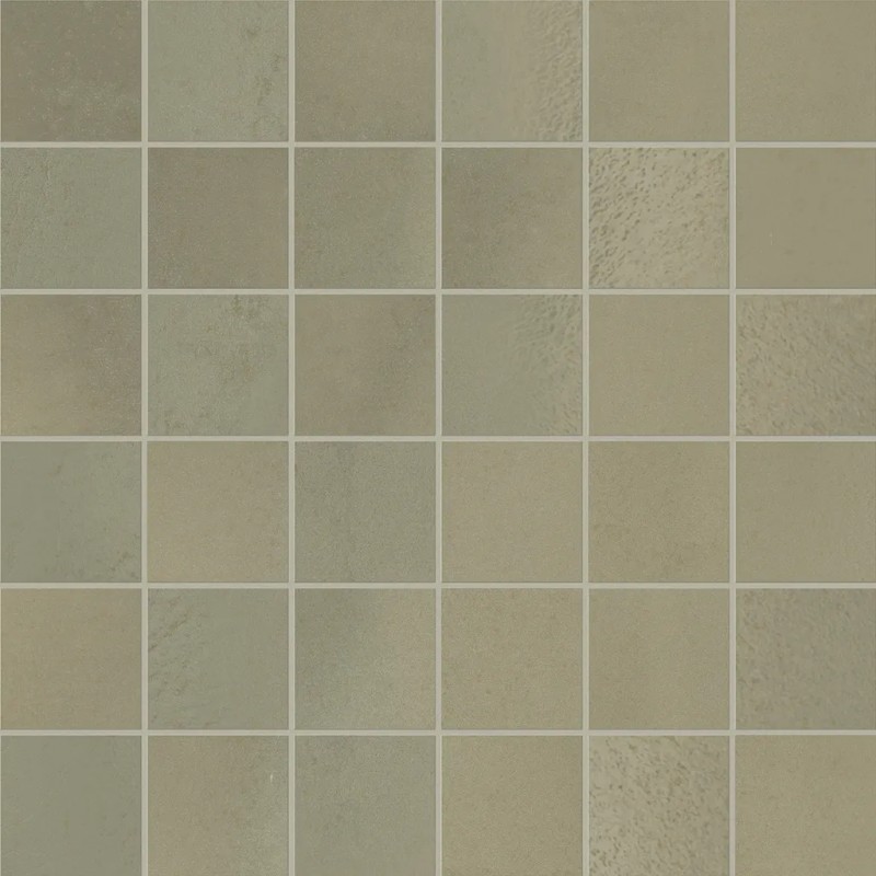 Mosaïque Vulcanica Ottone  30x30 Carrelage Intérieur Métal Non Rectifié 
