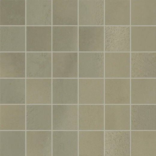 Mosaïque Vulcanica Ottone  30x30 Carrelage Intérieur Métal Non Rectifié 