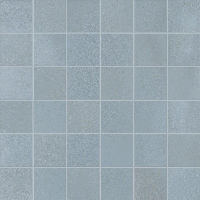 Mosaïque Vulcanica Azul  30x30 Carrelage Intérieur Métal Non Rectifié 