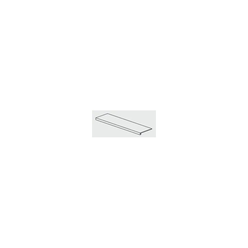 Vulcanica Grafite Scalino 120x33x4  Carrelage Intérieur Métal Rectifié