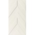 4d.chevron White Matt 40x80  Carrelage Intérieur Béton Rectifié