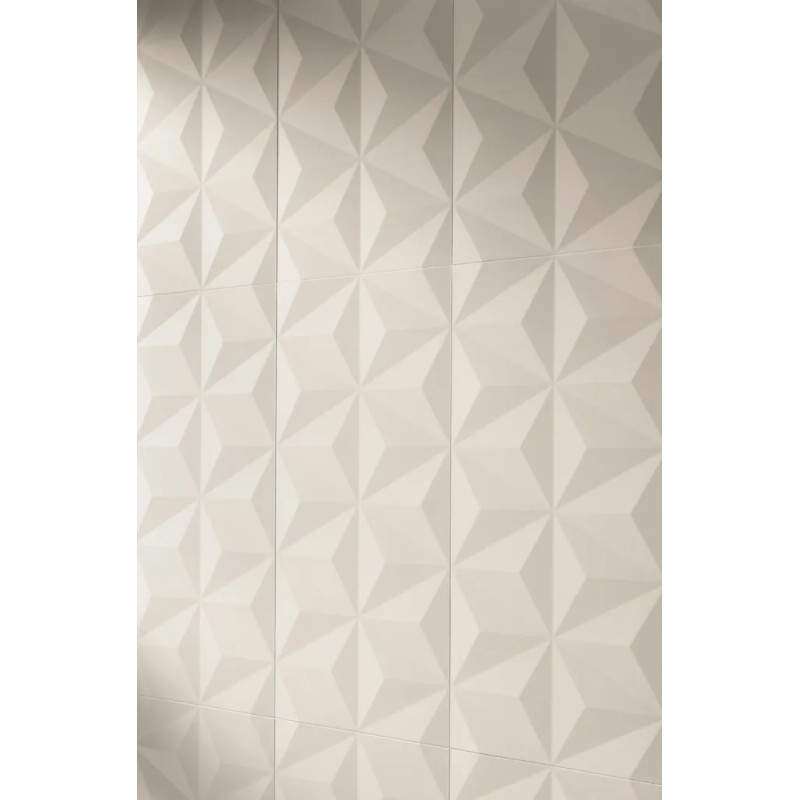 4d.diamond White Matt 40x80  Carrelage Intérieur Béton Rectifié