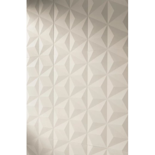 4d.diamond White Matt 40x80  Carrelage Intérieur Béton Rectifié