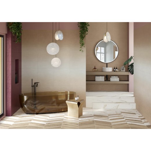 Iridea Degrade Cannella 50x120  Carrelage Intérieur Béton Rectifié