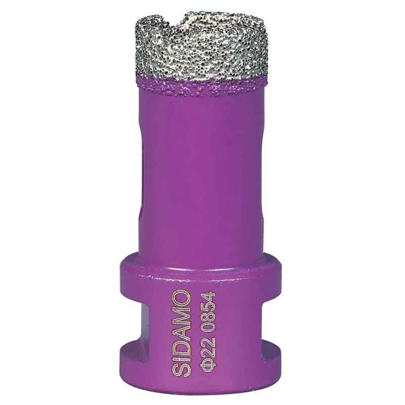 Sidamo Trépan diamant à sec - M14 - Ø 22 mm