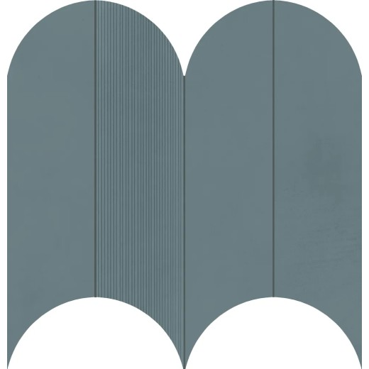 Mosaïque Multiforme Oceano  Volta 38x31,5 Carrelage Intérieur Béton Non Rectifié 