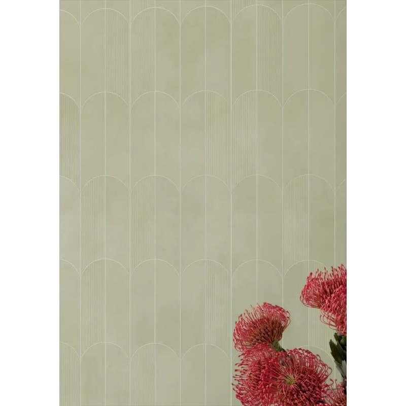 Mosaïque Multiforme Salvia  Volta 38x31,5 Carrelage Intérieur Béton Non Rectifié 