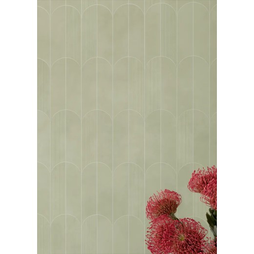 Mosaïque Multiforme Salvia  Volta 38x31,5 Carrelage Intérieur Béton Non Rectifié 