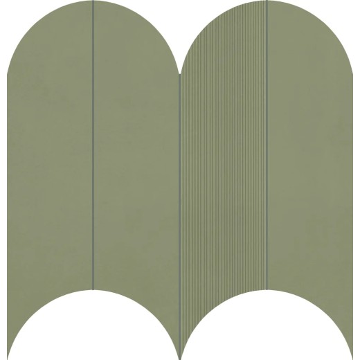 Mosaïque Multiforme Muschio  Volta 38x31,5 Carrelage Intérieur Béton Non Rectifié 