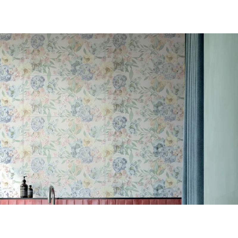 Multiforme Bouquet 40x80  Carrelage Intérieur Béton Rectifié