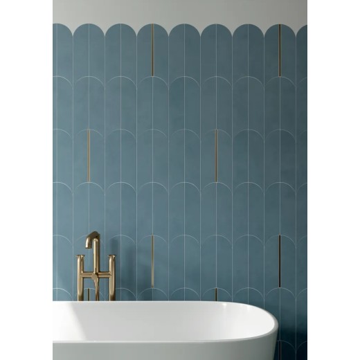 Mosaïque Multiforme Oceano Oro  Volta 38x31,5 Carrelage Intérieur Béton Non Rectifié 