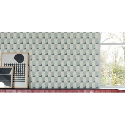 Mosaïque Multiforme Bandiera Art./oce.  28,9x33,8 Carrelage Intérieur Béton Non Rectifié 