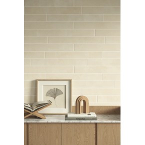 Longarine Brio Avena 7,5x60 Carrelage Intérieur Béton Non Rectifié 