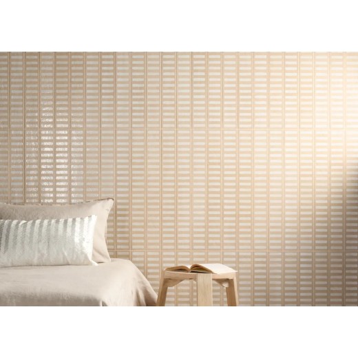 Longarine Calcecreta Manto Bisque 7,5x60 Carrelage Intérieur Béton Non Rectifié 