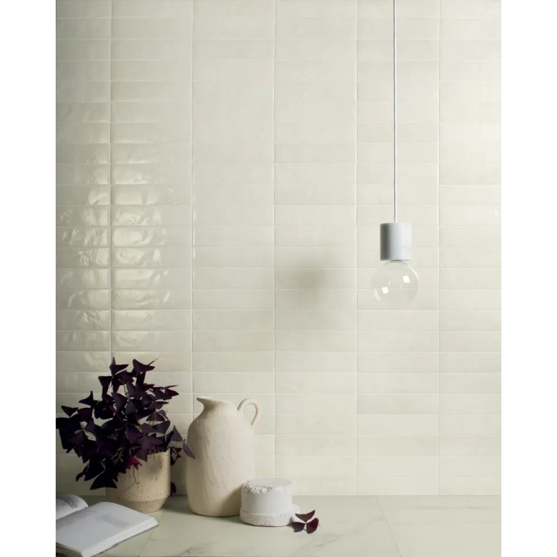 Soda Bianco Sale 6x24 Carrelage Intérieur Zellige Non Rectifié 