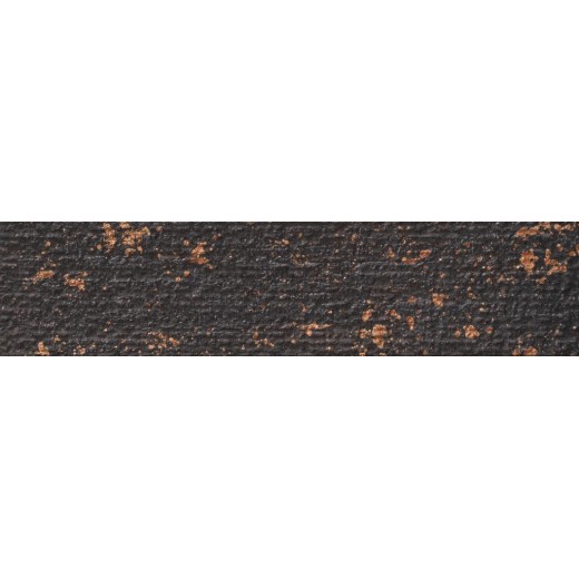 Textile Dark Copper S/2  7,5x30  Carrelage Intérieur Imitation carreaux de ciment Non Rectifié 