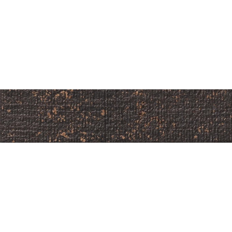 Textile Dark Bronze S/2  7,5x30  Carrelage Intérieur Imitation carreaux de ciment Non Rectifié 