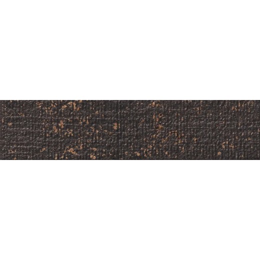 Textile Dark Bronze S/2  7,5x30  Carrelage Intérieur Imitation carreaux de ciment Non Rectifié 