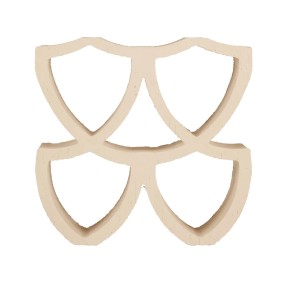 Arialuce Curve Avorio 20x20 Dalle 2cm Reconstitué Non Rectifié