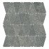 Mosaïque Arkiquartz Graphite Triangle  31x34,5 Carrelage Intérieur Pierre Non Rectifié 