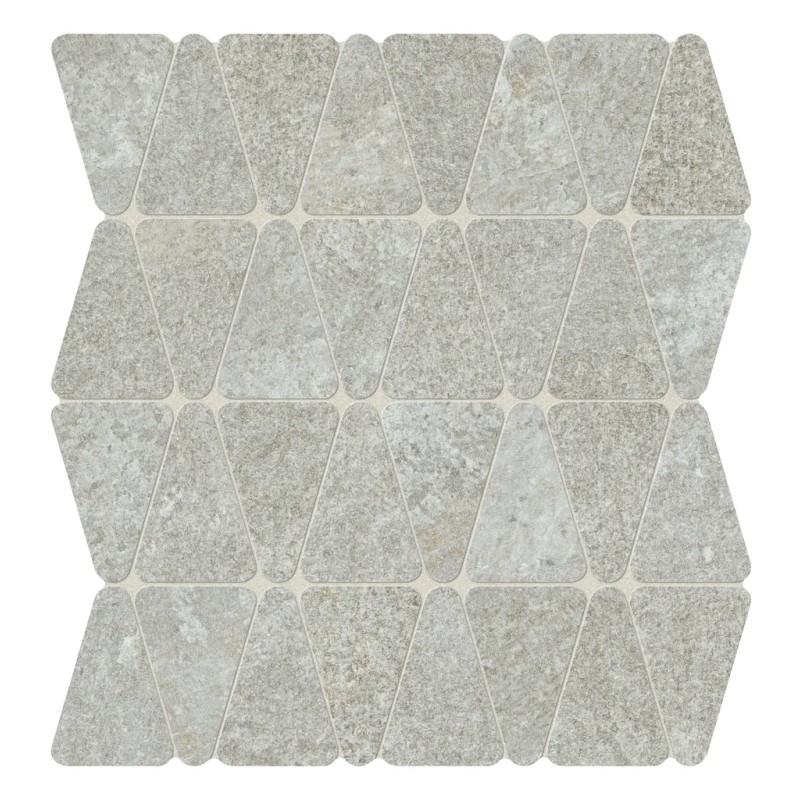 Mosaïque Arkiquartz Pearl Triangle  31x34,5 Carrelage Intérieur Pierre Non Rectifié 