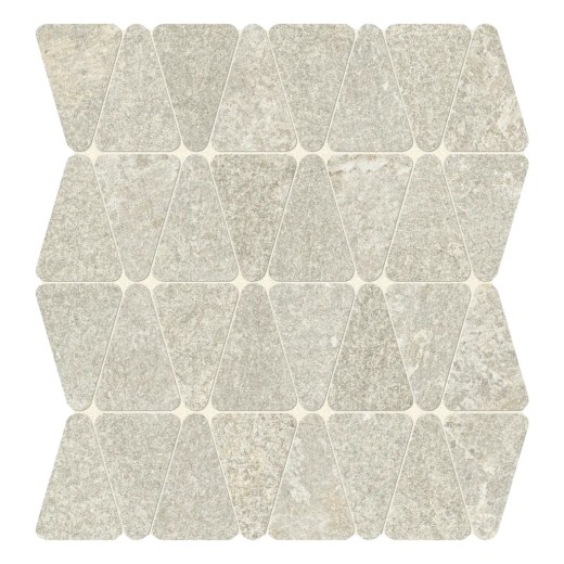 Mosaïque Arkiquartz Pumice Triangle  31x34,5 Carrelage Intérieur Pierre Non Rectifié 
