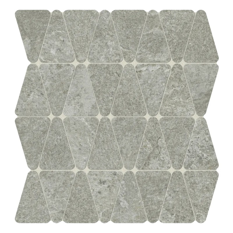 Mosaïque Arkiquartz Titanium Triangle  31x34,5 Carrelage Intérieur Pierre Non Rectifié 