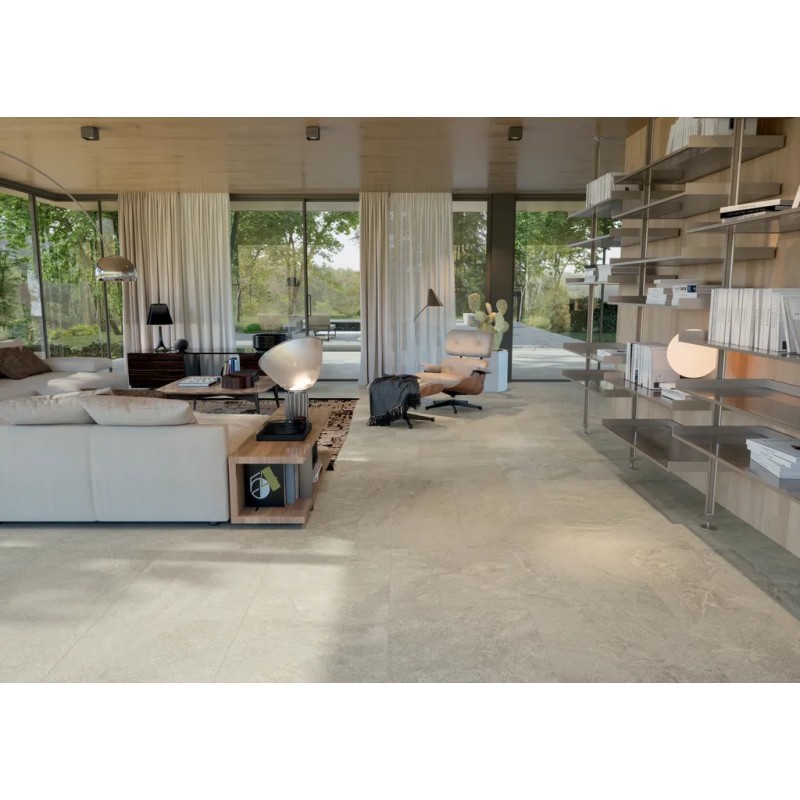 Arkiquartz Pumice 60x120  Carrelage Intérieur Pierre Rectifié